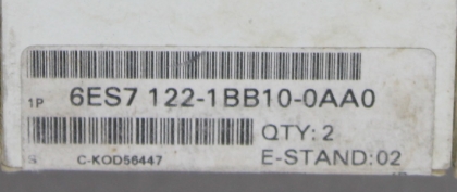 6ES7122-1BB10-0AA0 6ES7 122-1BB10-0AA0
